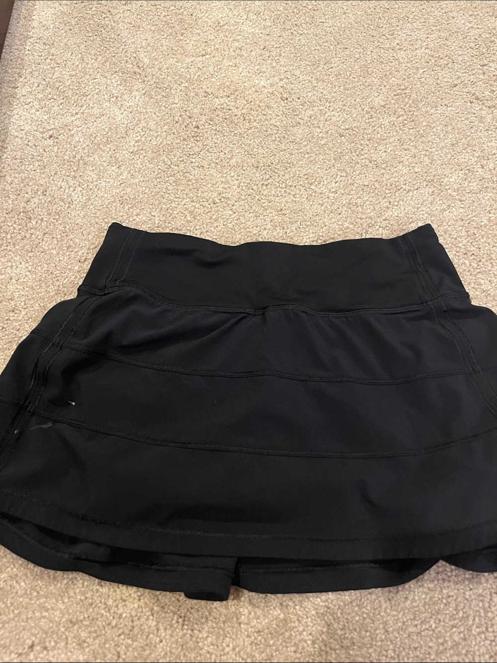 Black Lululemon Women's Active Skort - Comfortable Athletic Shorts